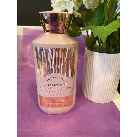 Bath & Body Works “Champagne Toast” New 5 Pc Body Care Set - Picture 2 of 11